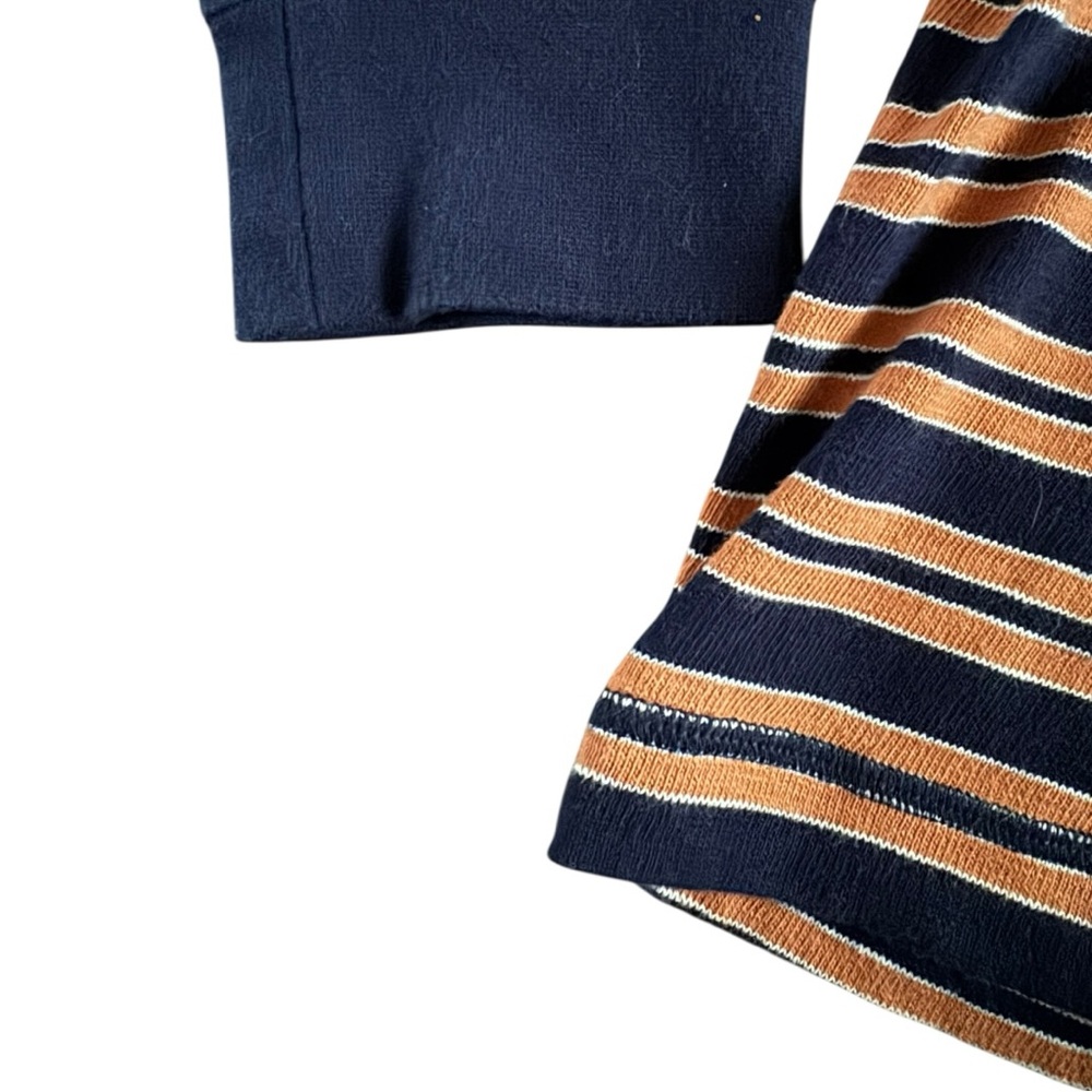 LL Bean Signature Men’s Henley – Stripe Long Sleeve Slim Fit (L) - Picture 3 of 7